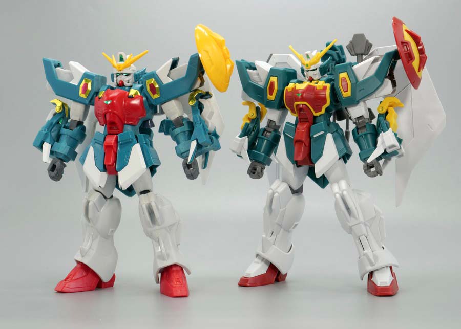 HGACアルトロンガンダムのガンプラレビュー画像です