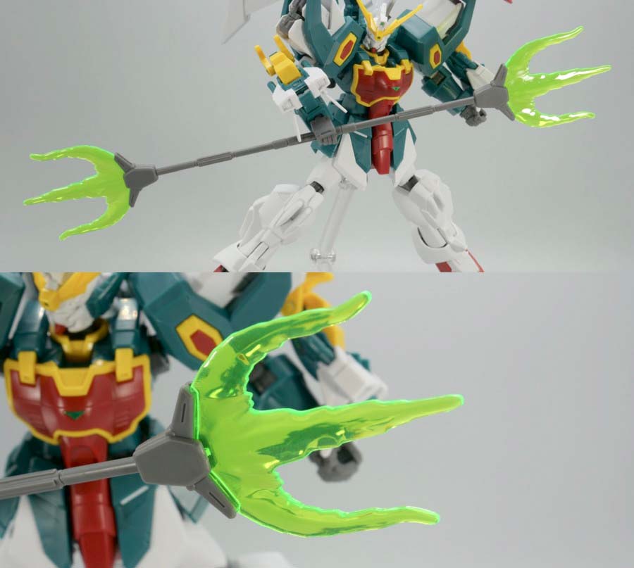 HGACアルトロンガンダムのガンプラレビュー画像です