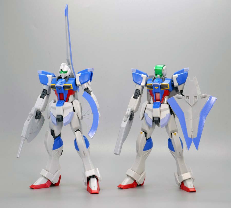 HGBC ザ ノーザンポッドのガンプラレビュー画像です