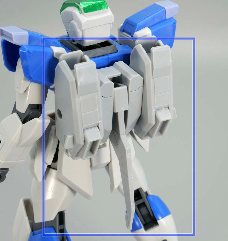 HGBC ザ ノーザンポッドのガンプラレビュー画像です