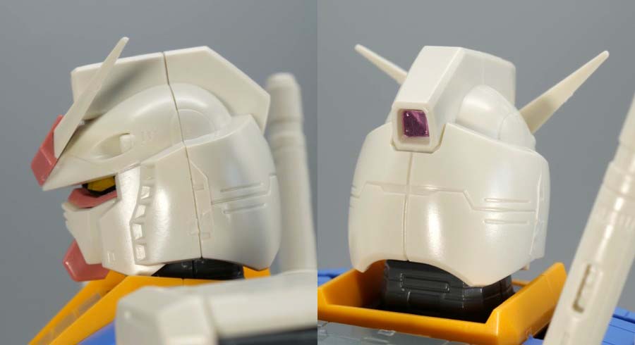 MG 1/100 RX-78-2ガンダム Ver.ONE YEAR WAR 0079のガンプラレビュー画像です