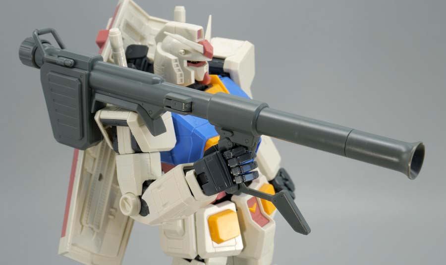 MG 1/100 RX-78-2ガンダム Ver.ONE YEAR WAR 0079のガンプラレビュー画像です