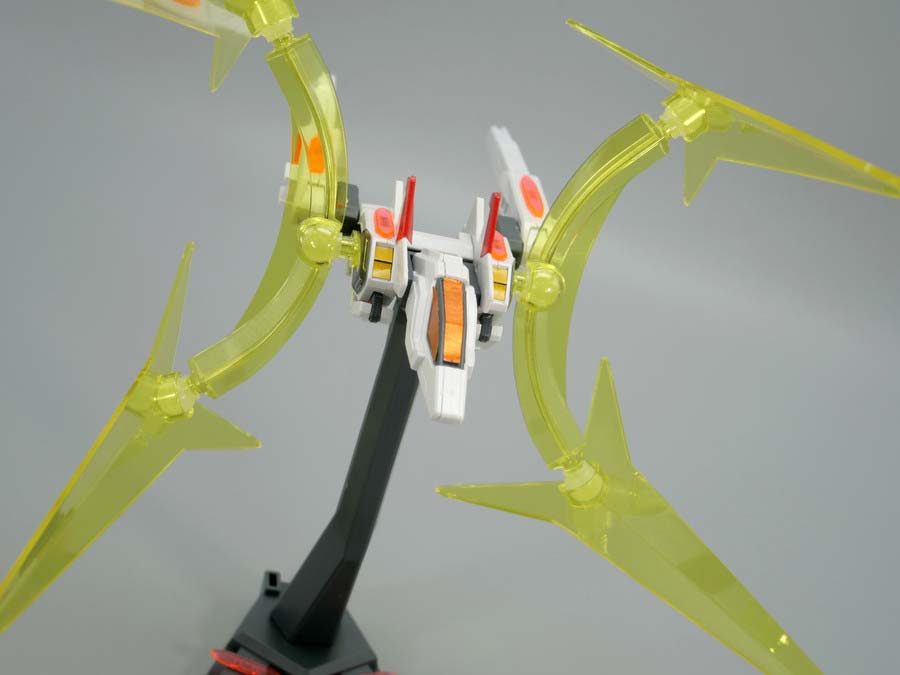 オプションパーツセット ガンプラ05 ユニバースブースター プラフスキーパワーゲートのガンプラレビュー画像です