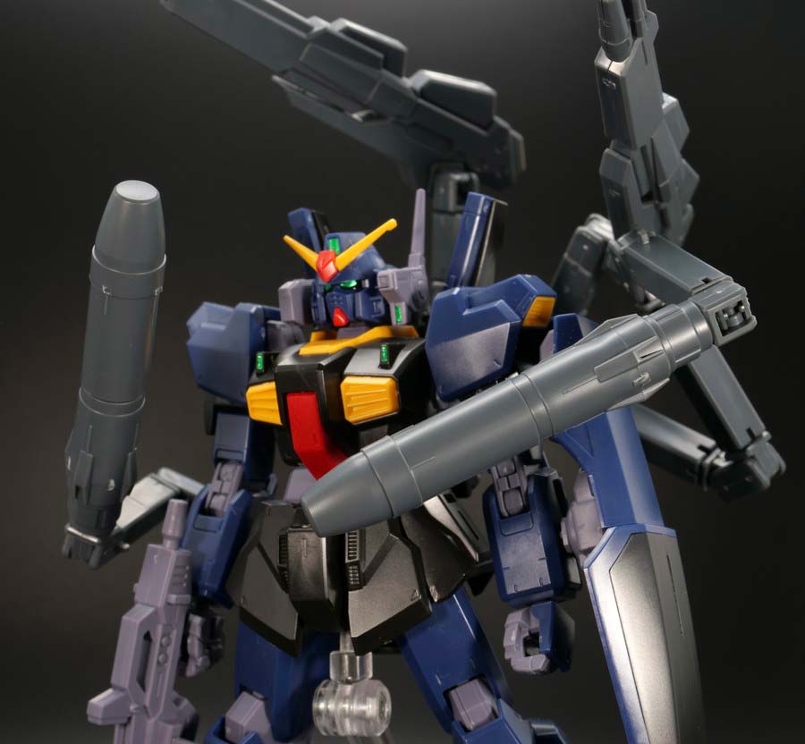 オプションパーツセット ガンプラ07 パワードアームズパワーダーのガンプラレビュー画像です