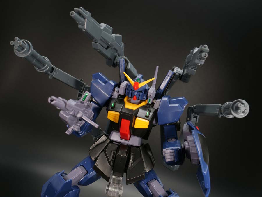 オプションパーツセット ガンプラ07 パワードアームズパワーダーのガンプラレビュー画像です