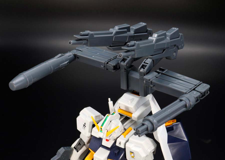 オプションパーツセット ガンプラ07 パワードアームズパワーダーのガンプラレビュー画像です