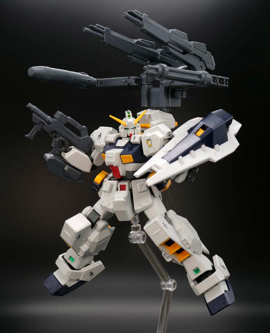 オプションパーツセット ガンプラ07 パワードアームズパワーダーのガンプラレビュー画像です