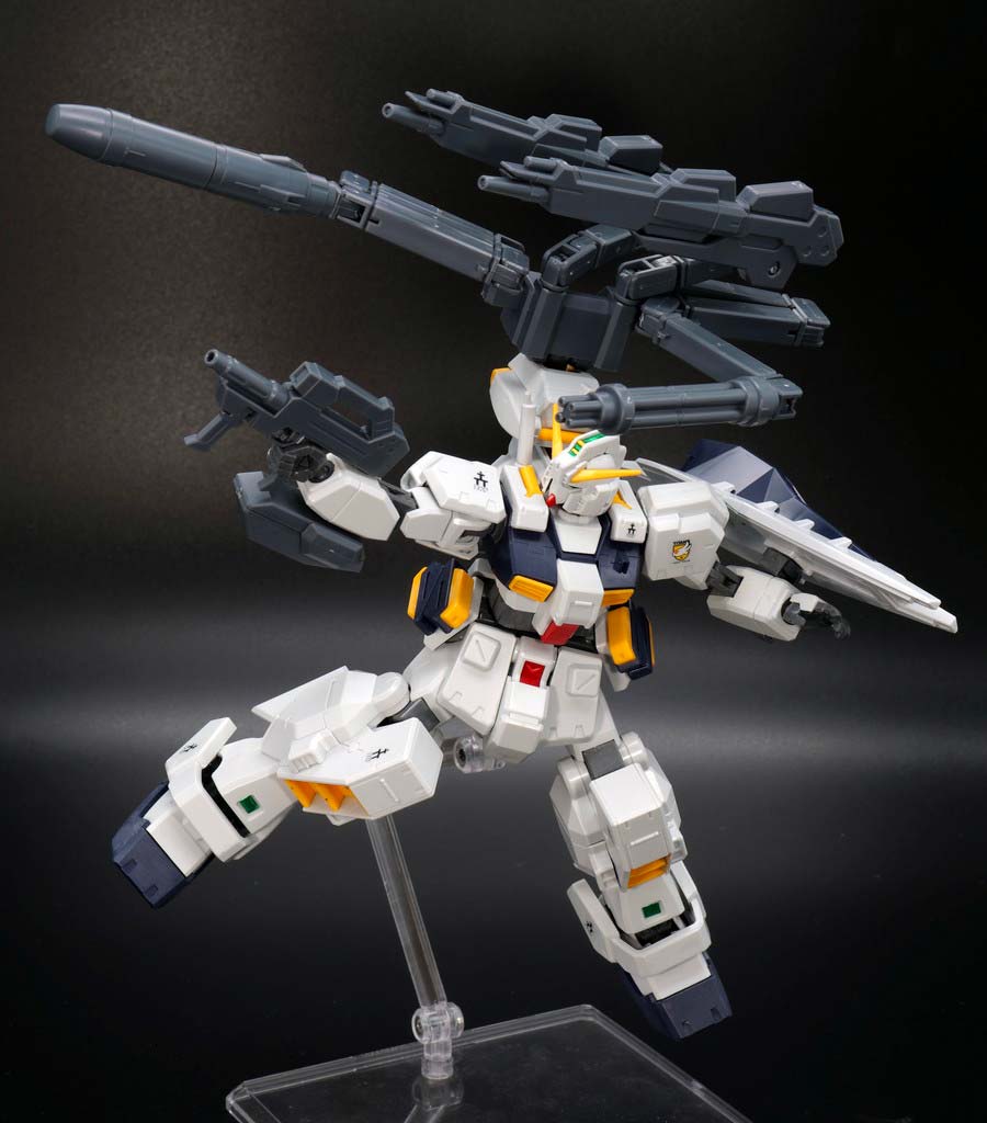 オプションパーツセット ガンプラ07 パワードアームズパワーダーのガンプラレビュー画像です