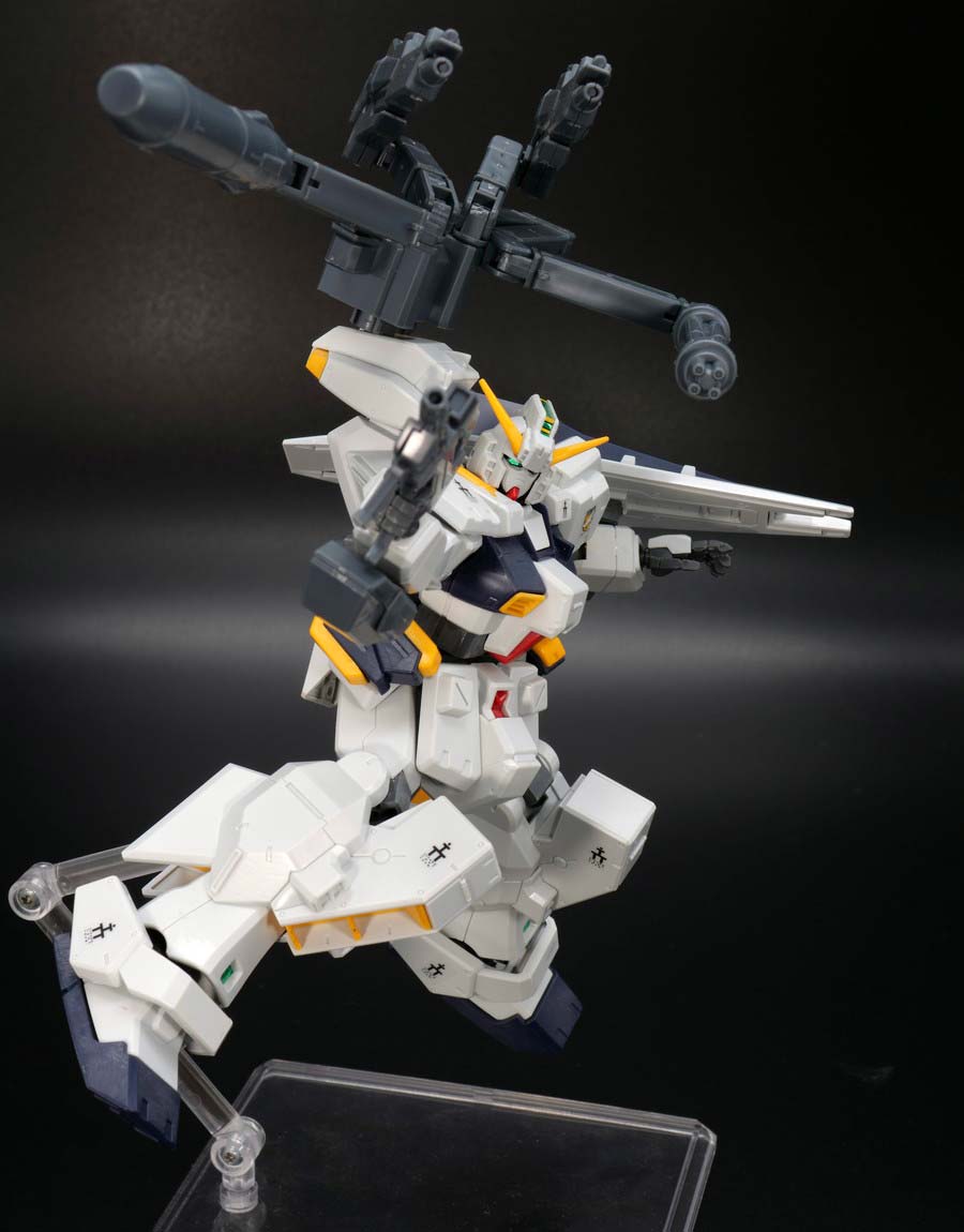 オプションパーツセット ガンプラ07 パワードアームズパワーダーのガンプラレビュー画像です