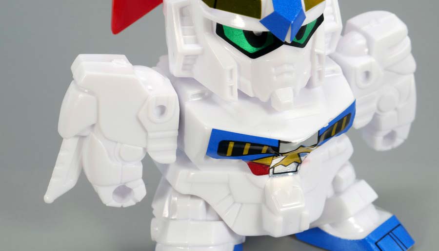 SDガンダム ちーびー戦士 ガンファイヤーJr.のガンプラレビュー画像です