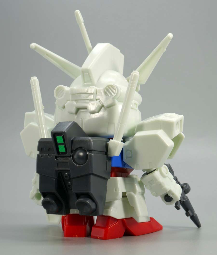 BB戦士 ガンダムGP01（ゼフィランサス）のガンプラレビュー画像です