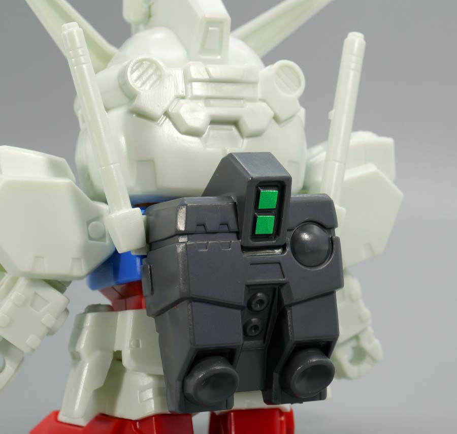 BB戦士 ガンダムGP01（ゼフィランサス）のガンプラレビュー画像です