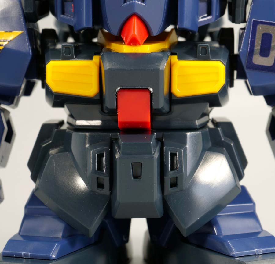 BB戦士ガンダムMk-II ティターンズ仕様のガンプラレビュー画像です