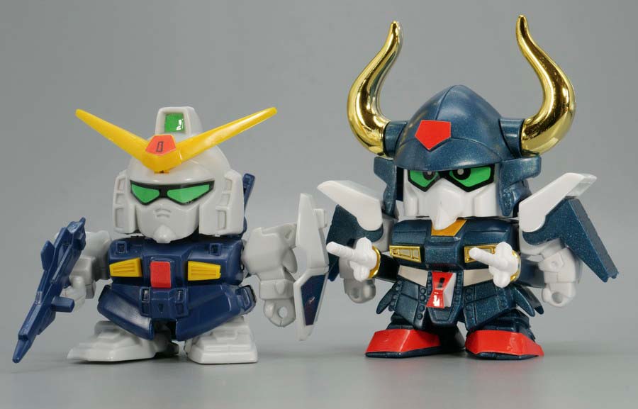 BB戦士 ムシャガンダムMk-II（マークツー）のガンプラレビュー画像です