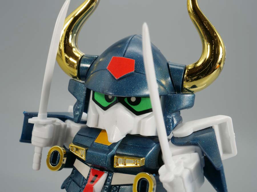 BB戦士 ムシャガンダムMk-II（マークツー）のガンプラレビュー画像です