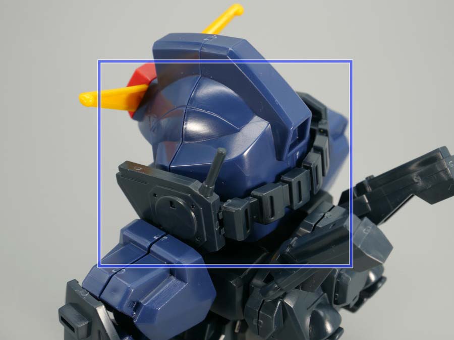 BB戦士227 スーパーガンダムのガンプラレビュー画像です