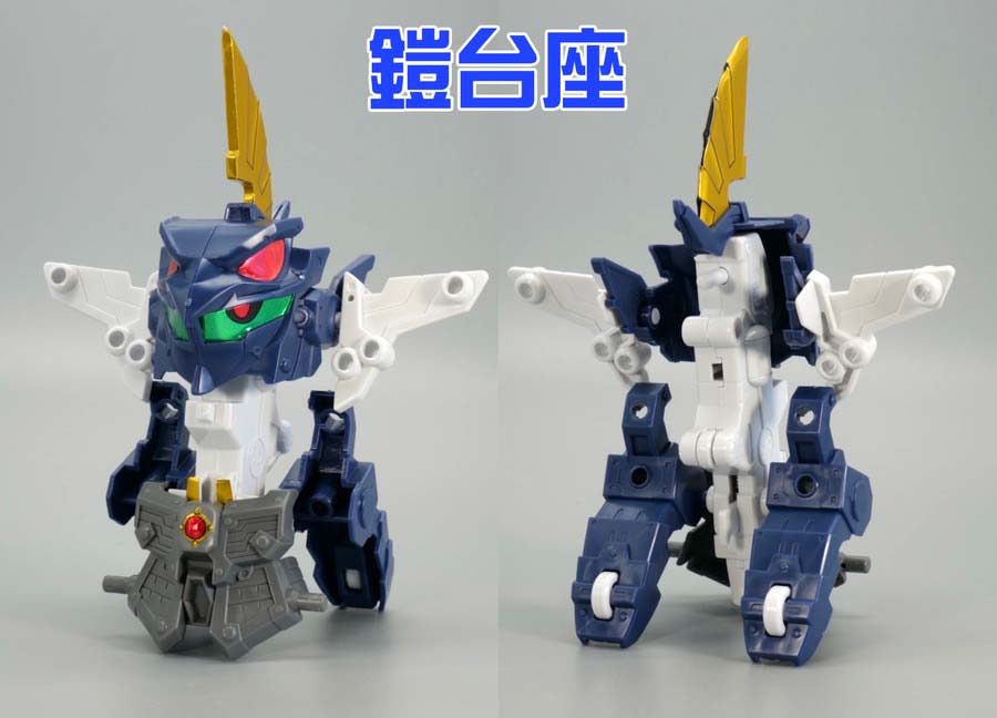 BB戦士 天翔狩人摩亜屈（テンショウカリュウド マークツー）のガンプラレビュー画像です