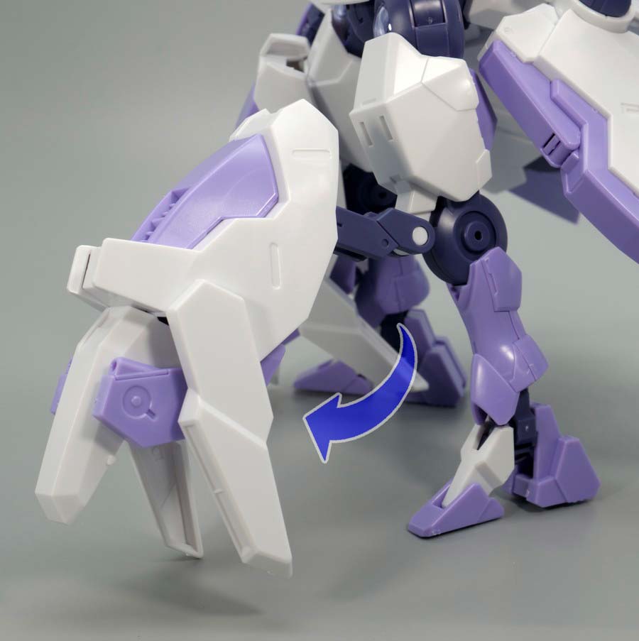 HGベギルベウトルシュ（ケナンジ小隊所属機/リドリック小隊所属機）のガンプラレビュー画像です