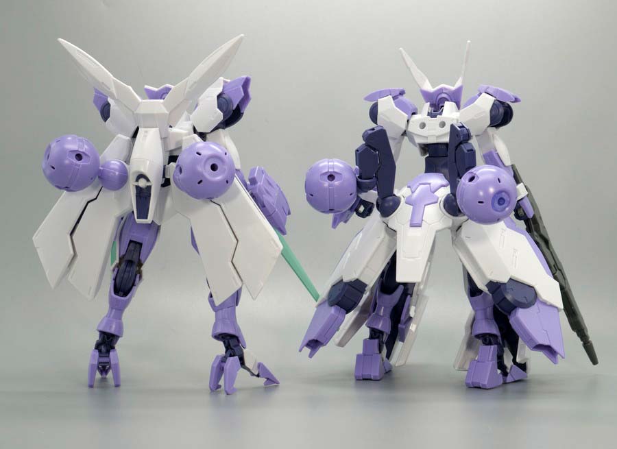 HGベギルベウトルシュ（ケナンジ小隊所属機/リドリック小隊所属機）のガンプラレビュー画像です