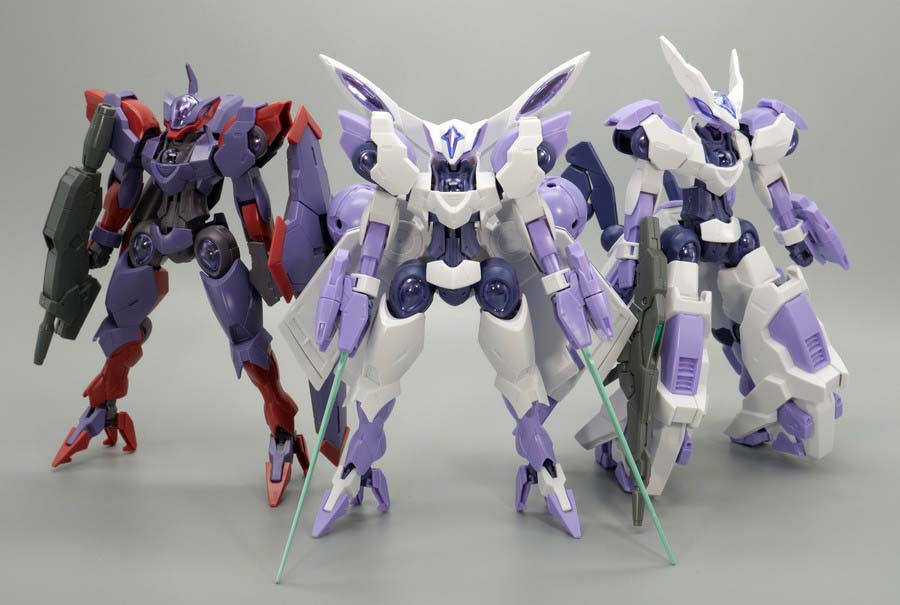 HGベギルベウトルシュ（ケナンジ小隊所属機/リドリック小隊所属機）のガンプラレビュー画像です