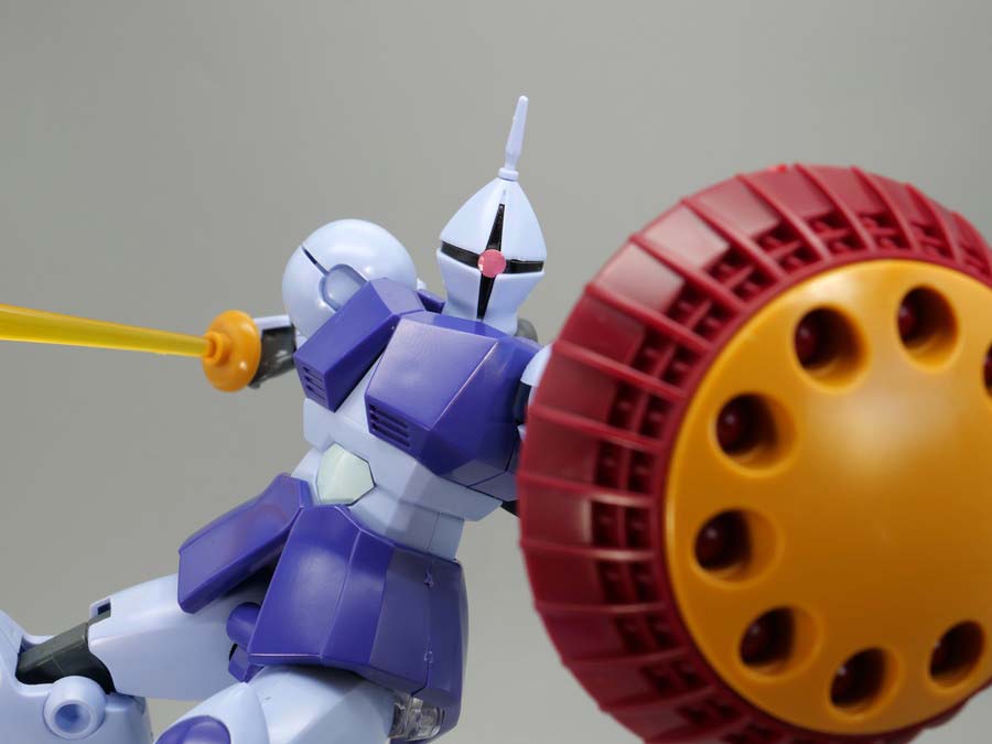 HGUC No.2 ギャン（古い方）のガンプラレビュー画像です