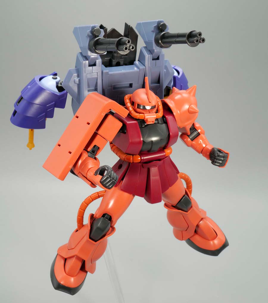 オプションパーツセット ガンプラ6 ヴァリュアブルポッドのガンプラレビュー画像です