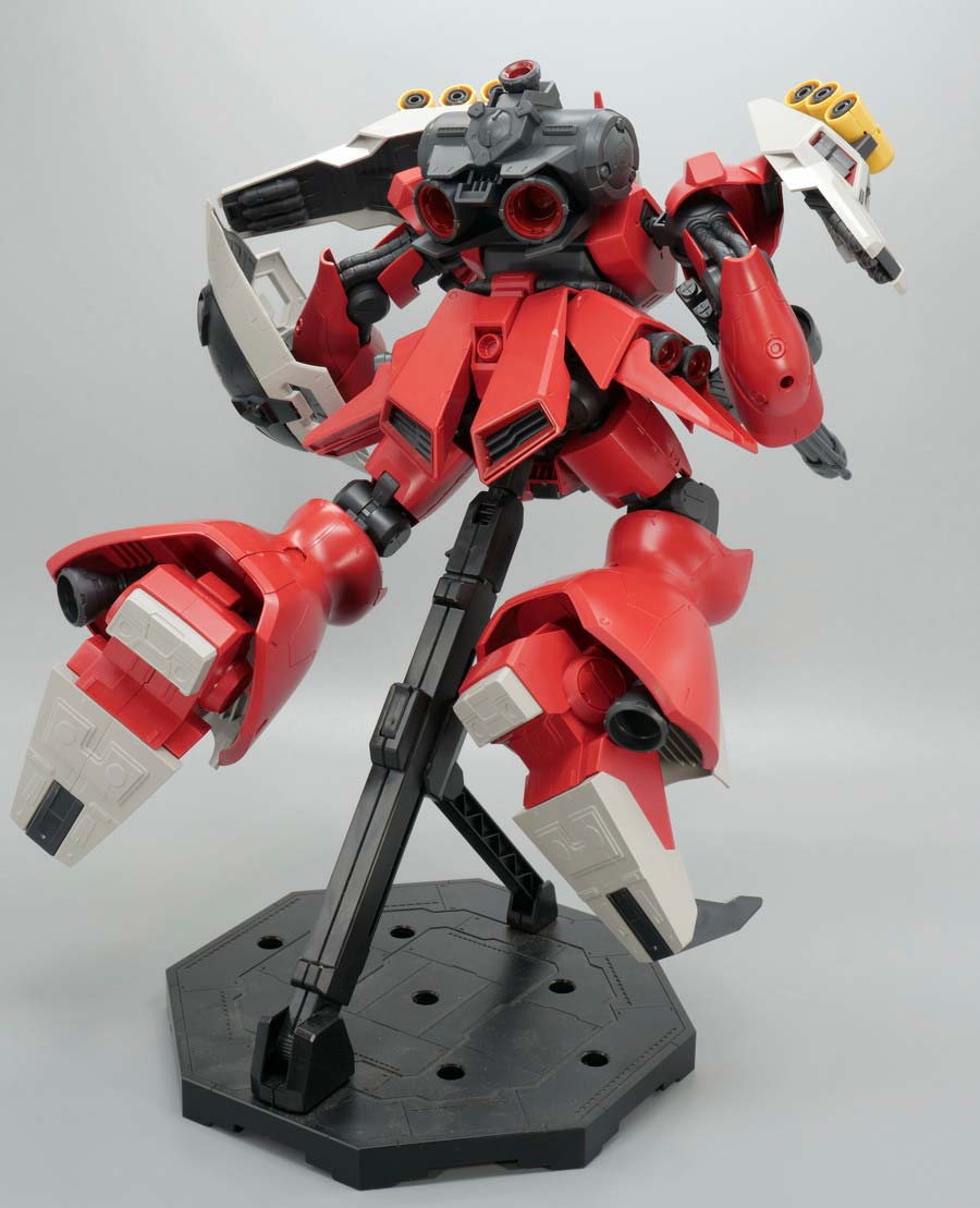 ＲＥ/100 1/100 ヤクト・ドーガ（クェス・エア機）のガンプラレビュー画像です