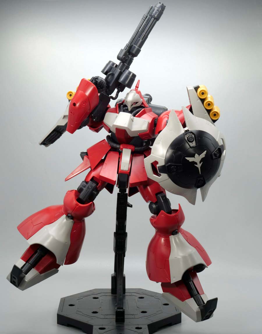 ＲＥ/100 1/100 ヤクト・ドーガ（クェス・エア機）のガンプラレビュー画像です