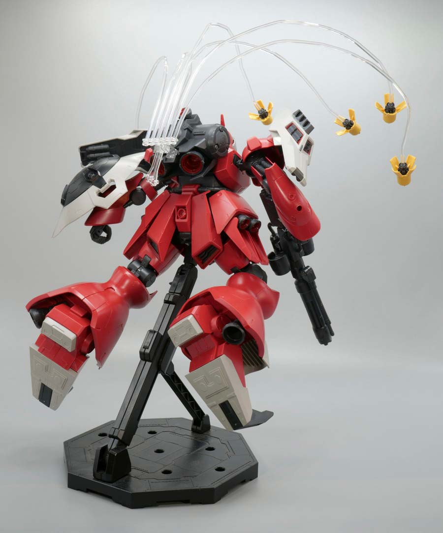 ＲＥ/100 1/100 ヤクト・ドーガ（クェス・エア機）のガンプラレビュー画像です