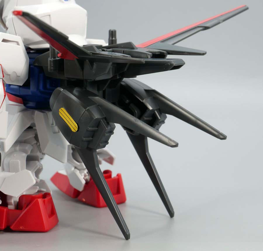 EXスタンダード（SDEX）エールストライクガンダムのガンプラレビュー画像です