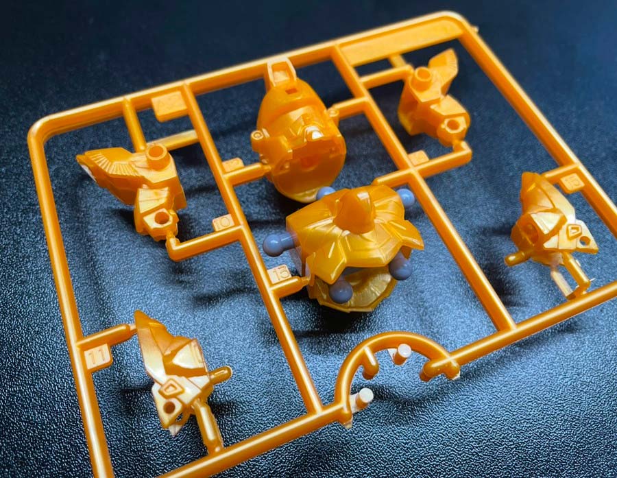 ちーびー戦士 キャプテンフォーミュラー91Jr.のガンプラレビュー画像です