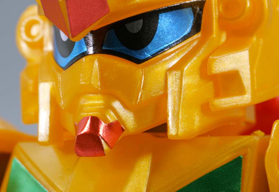 ちーびー戦士 キャプテンフォーミュラー91Jr.のガンプラレビュー画像です