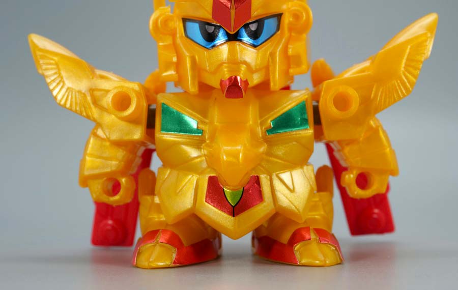 ちーびー戦士 キャプテンフォーミュラー91Jr.のガンプラレビュー画像です