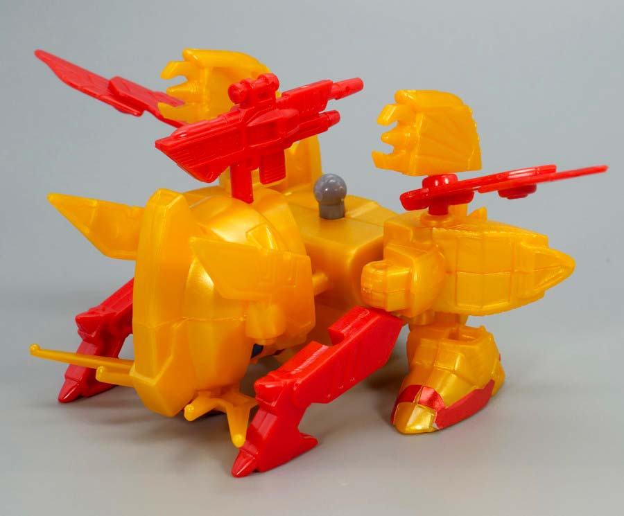 ちーびー戦士 キャプテンフォーミュラー91Jr.のガンプラレビュー画像です