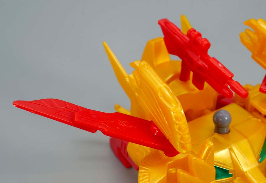 ちーびー戦士 キャプテンフォーミュラー91Jr.のガンプラレビュー画像です