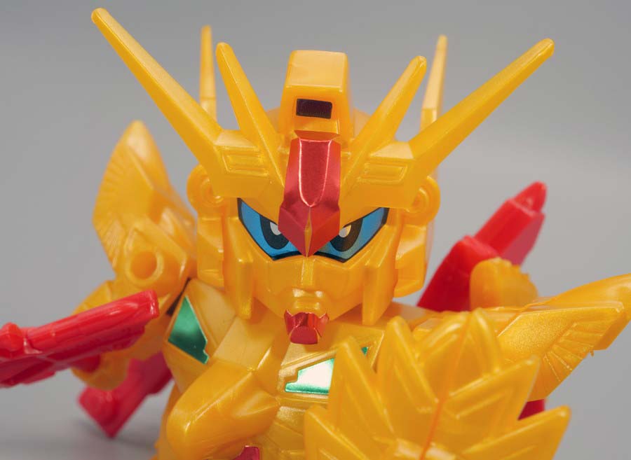 ちーびー戦士 キャプテンフォーミュラー91Jr.のガンプラレビュー画像です