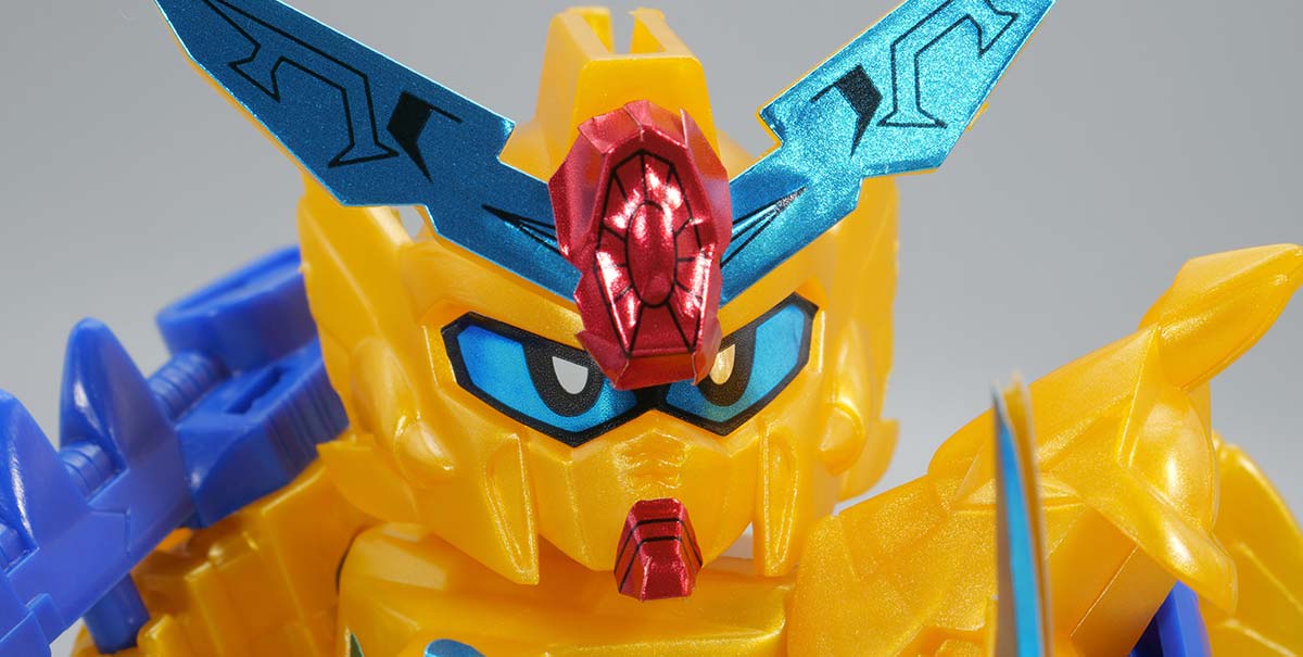 ちーびー戦士 キャプテンネオガンダムJr.のガンプラレビュー画像です