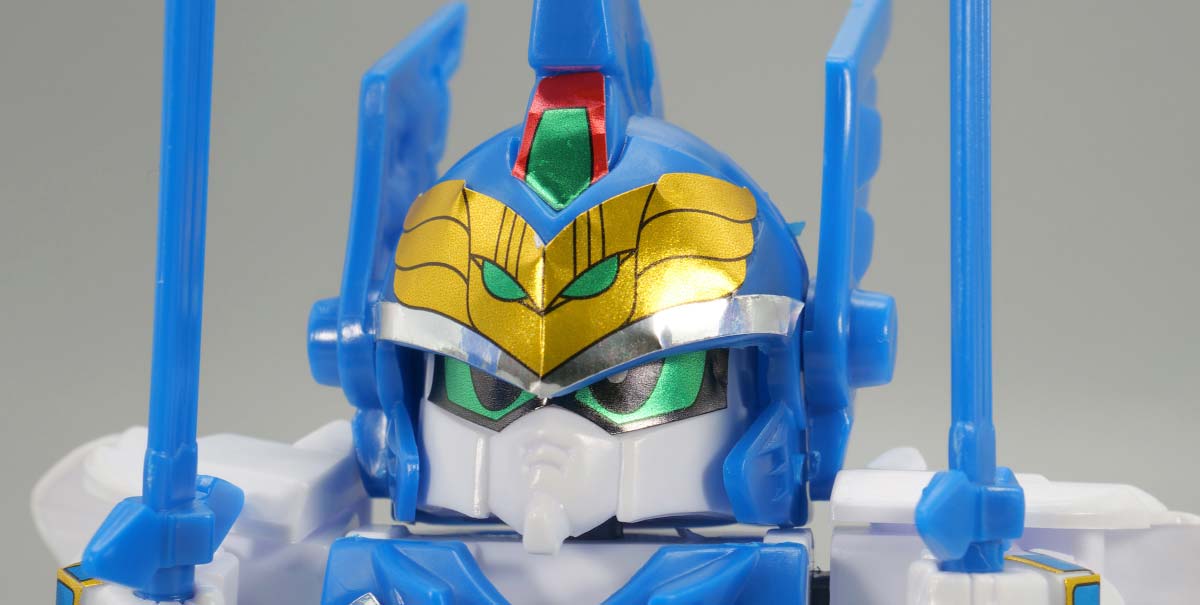ちーびー戦士 騎士ガンダムGP03Jr.のガンプラレビュー画像です