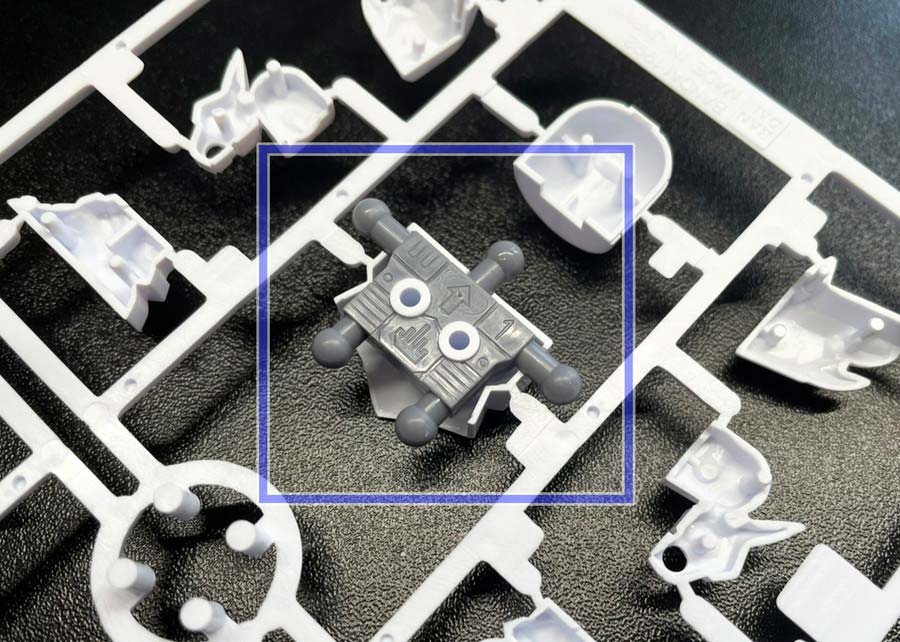 ちーびー戦士 騎士ガンダムGP03Jr.のガンプラレビュー画像です