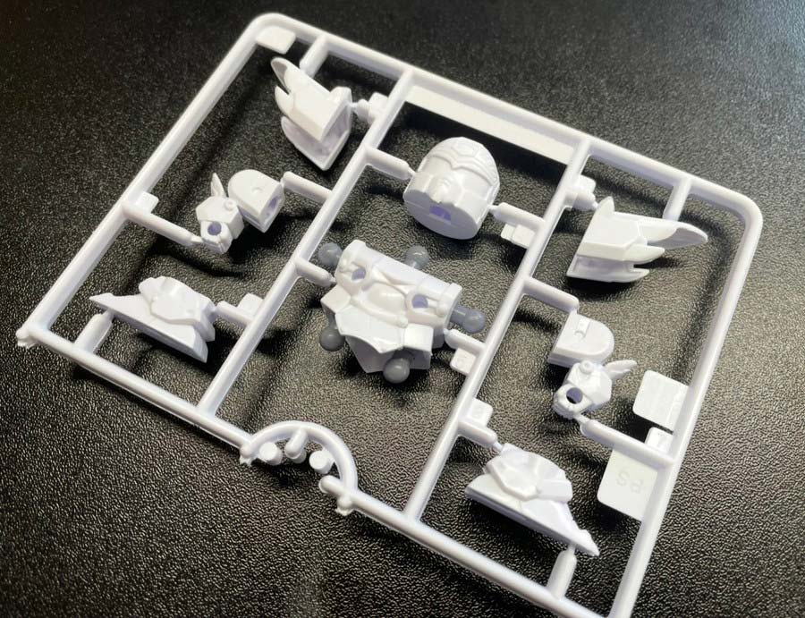 ちーびー戦士 騎士ガンダムGP03Jr.のガンプラレビュー画像です
