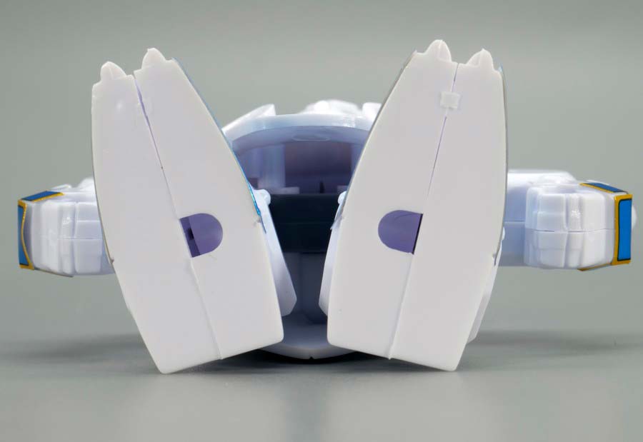 ちーびー戦士 騎士ガンダムGP03Jr.のガンプラレビュー画像です