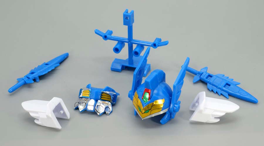 ちーびー戦士 騎士ガンダムGP03Jr.のガンプラレビュー画像です