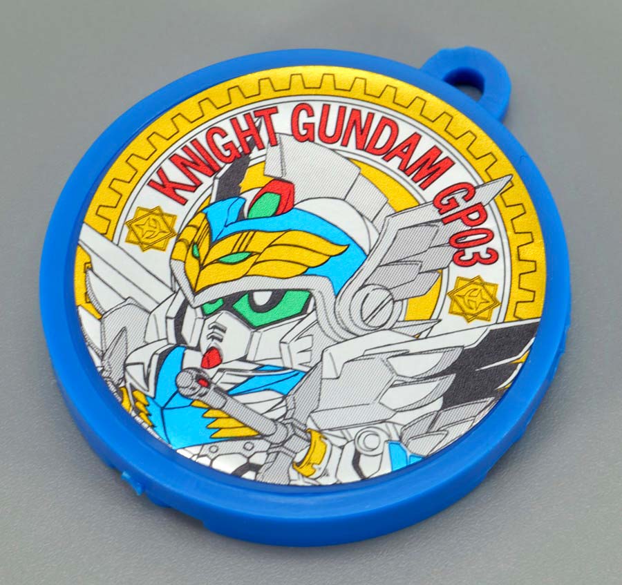 ちーびー戦士 騎士ガンダムGP03Jr.のガンプラレビュー画像です