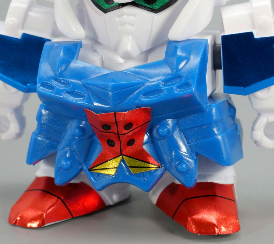 ちーびー戦士 騎士ガンダムGP01Jr.のガンプラレビュー画像です