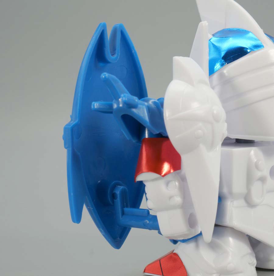 ちーびー戦士 騎士ガンダムGP01Jr.のガンプラレビュー画像です