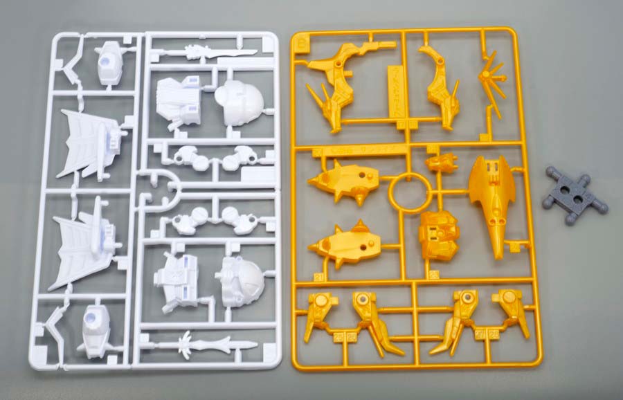 ちーびー戦士 超竜守護神フォーミュランダーJr.のガンプラレビュー画像です