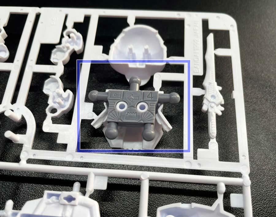 ちーびー戦士 超竜守護神フォーミュランダーJr.のガンプラレビュー画像です
