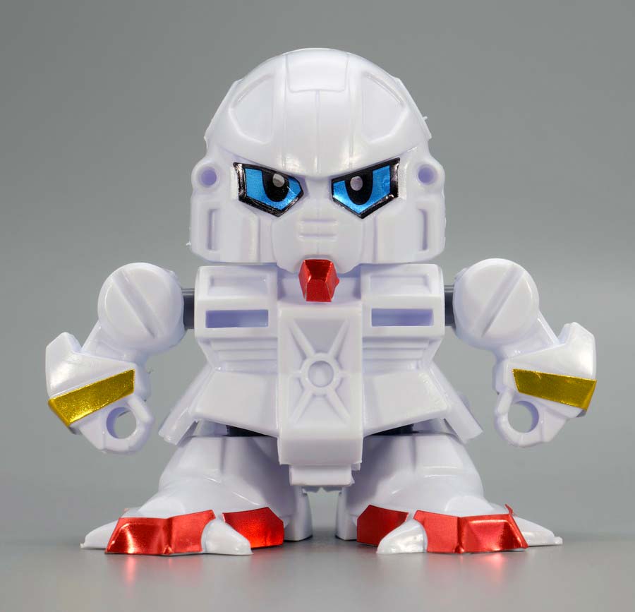 ちーびー戦士 超竜守護神フォーミュランダーJr.のガンプラレビュー画像です