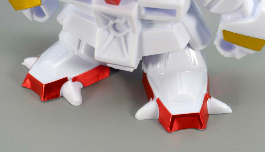 ちーびー戦士 超竜守護神フォーミュランダーJr.のガンプラレビュー画像です