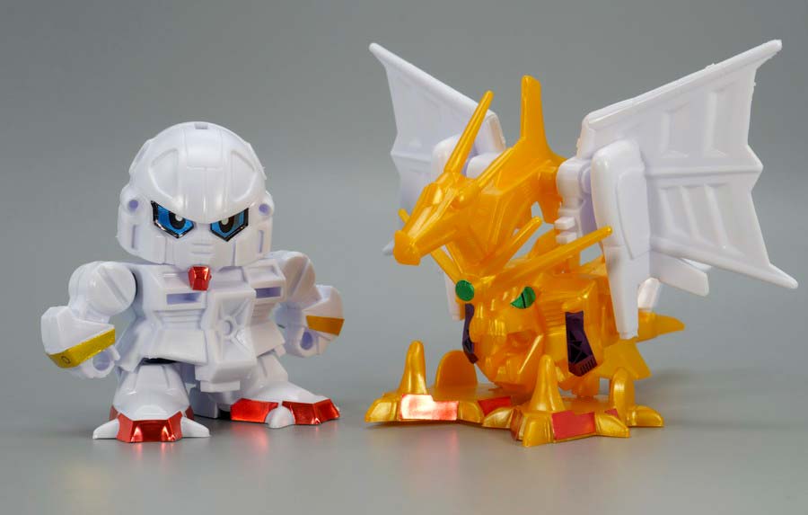 ちーびー戦士 超竜守護神フォーミュランダーJr.のガンプラレビュー画像です